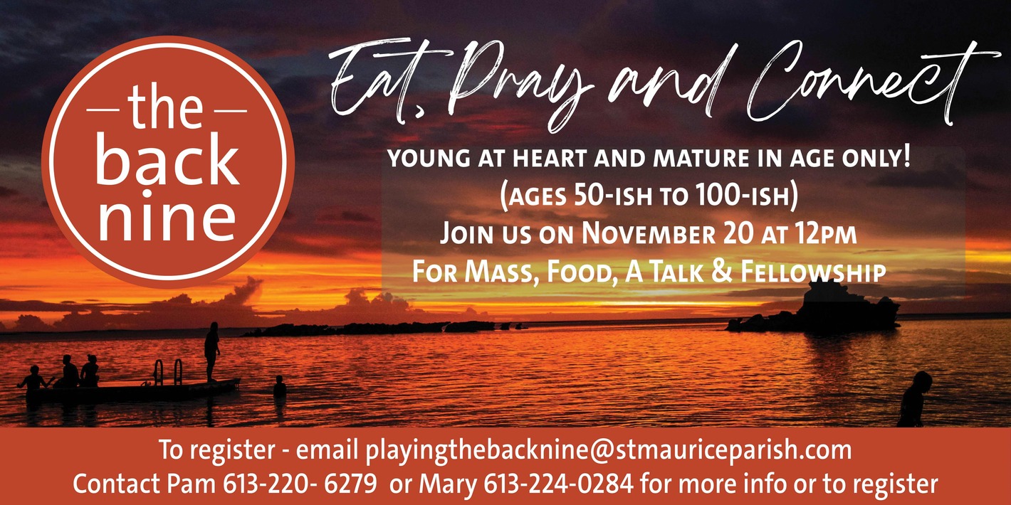 playing the back nine nov