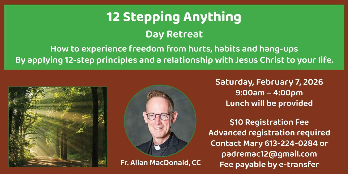 12 stepping anything retreat